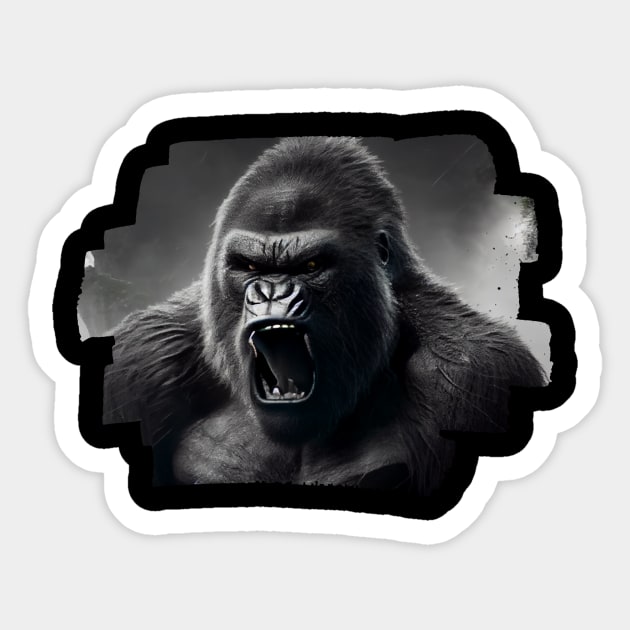 king kong Sticker by Pixy Official